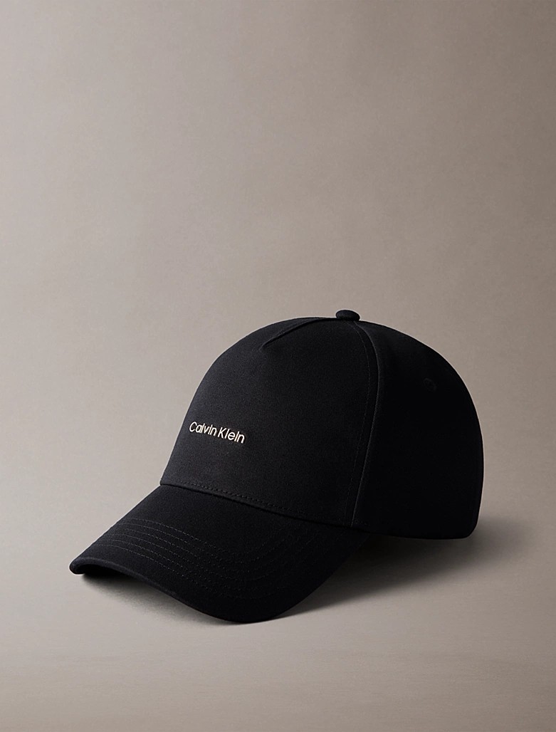 Καπέλο Calvin klein Coton Twill Standard Logo Hw Cap LV04D5080G-UB1 Μαύρο