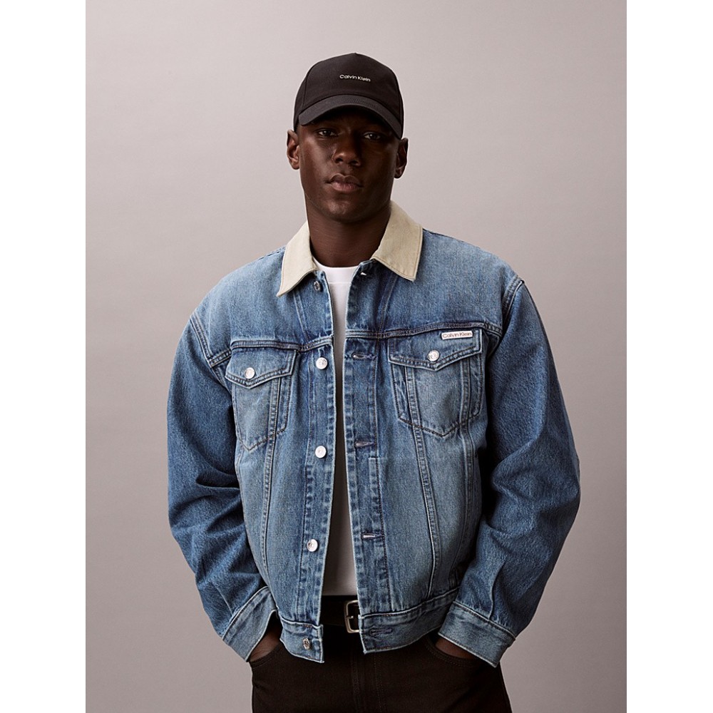 Καπέλο Calvin klein Coton Twill Standard Logo Hw Cap LV04D5080G-UB1 Μαύρο