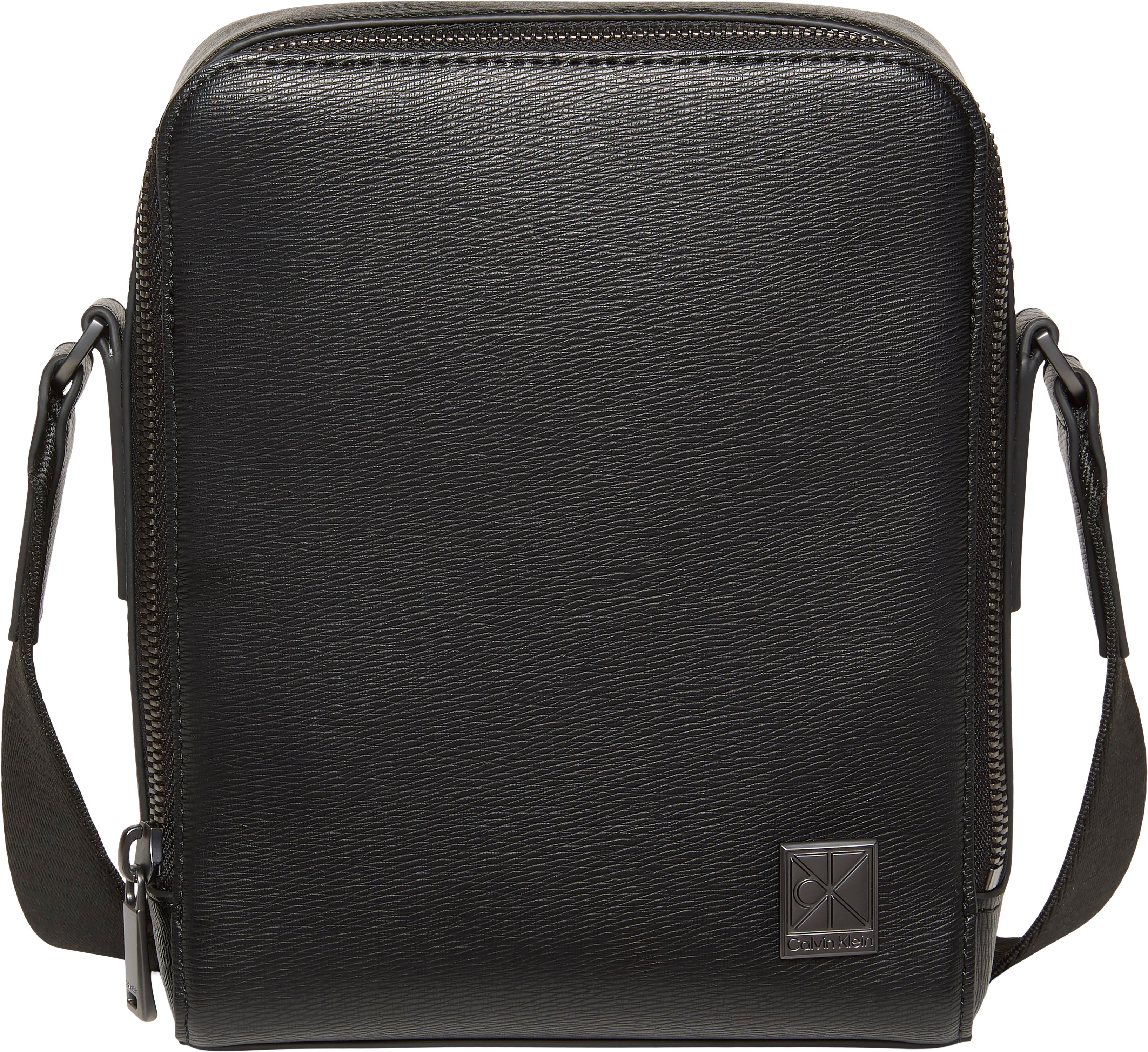 Ανδρικό Τσαντάκι Calvin klein Emblem Hw Reporter LV04D3293G-UB1 Μαύρο