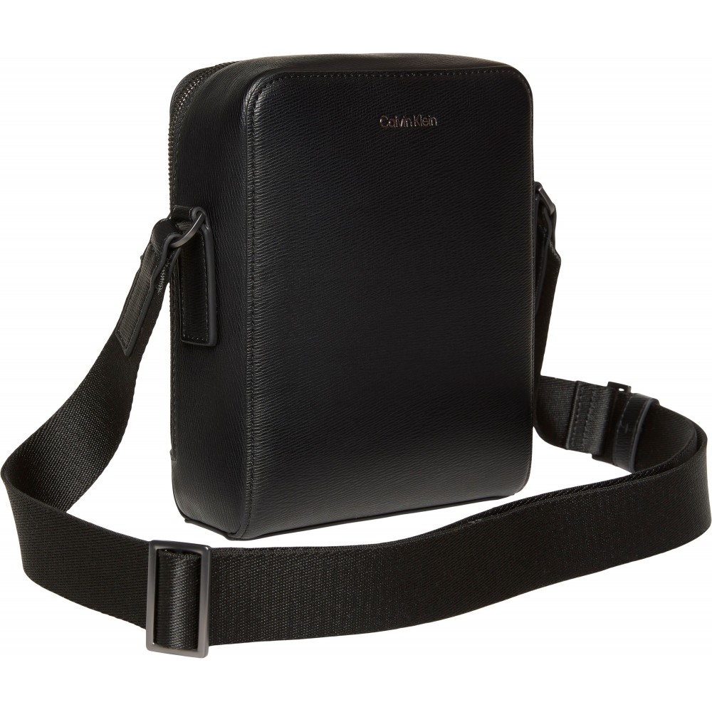 Ανδρικό Τσαντάκι Calvin klein Emblem Hw Reporter LV04D3293G-UB1 Μαύρο