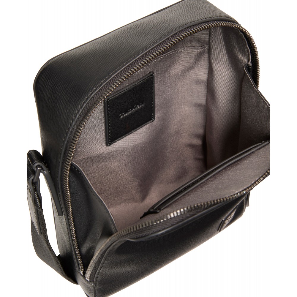 Ανδρικό Τσαντάκι Calvin klein Emblem Hw Reporter LV04D3293G-UB1 Μαύρο