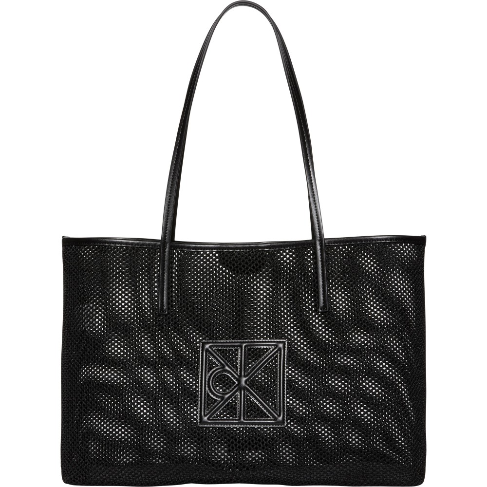 Γυναικείο Τσαντάκι Calvin Emblem Mesh Tote LV04F3380G-UB1 Μαύρο