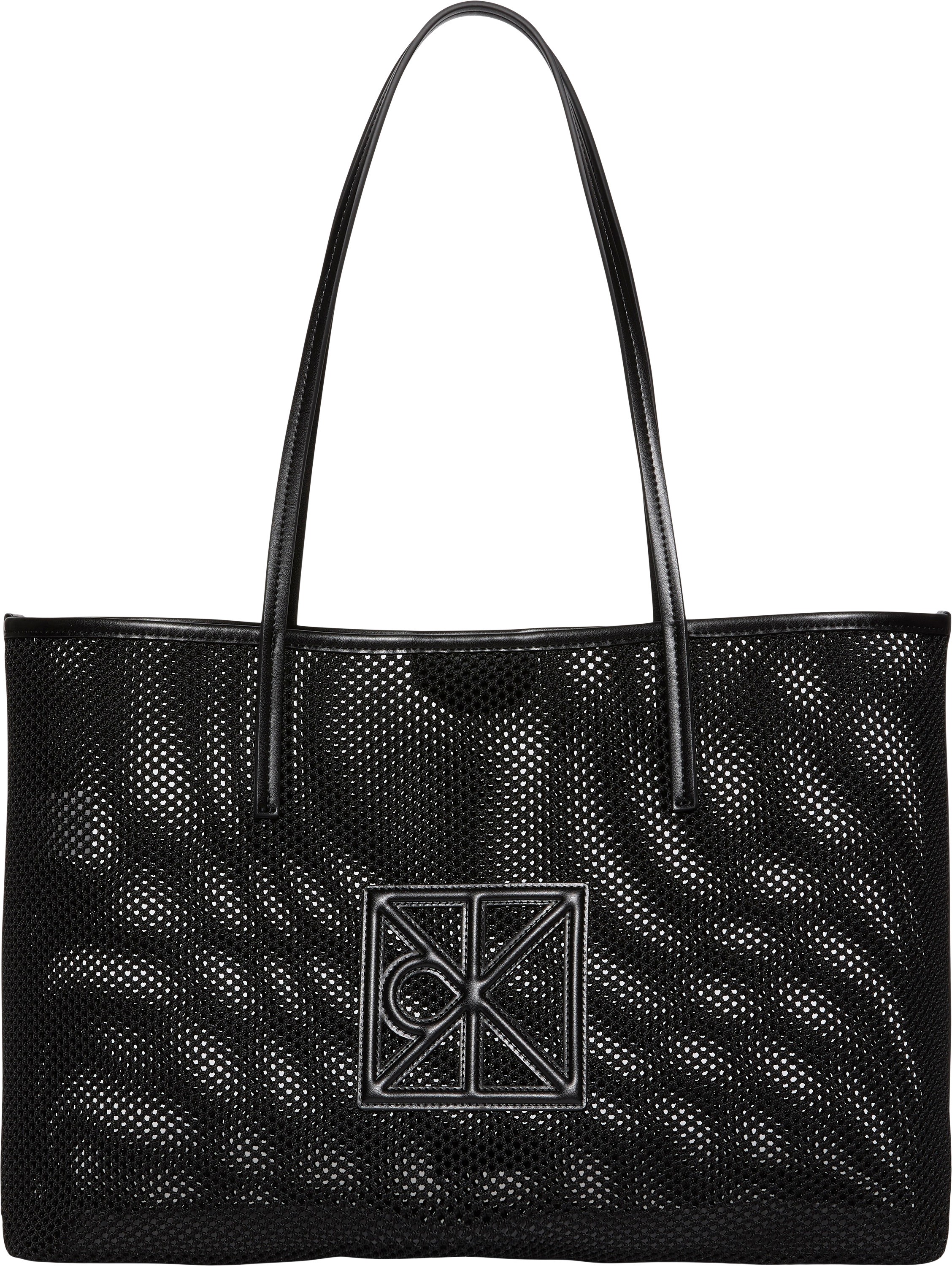 Γυναικείο Τσαντάκι Calvin Emblem Mesh Tote LV04F3380G-UB1 Μαύρο