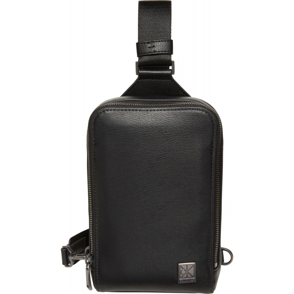 Ανδρικό Τσαντάκι Calvin klein Emblem Hw Sling LV04D3292G-UB1 Μαύρο