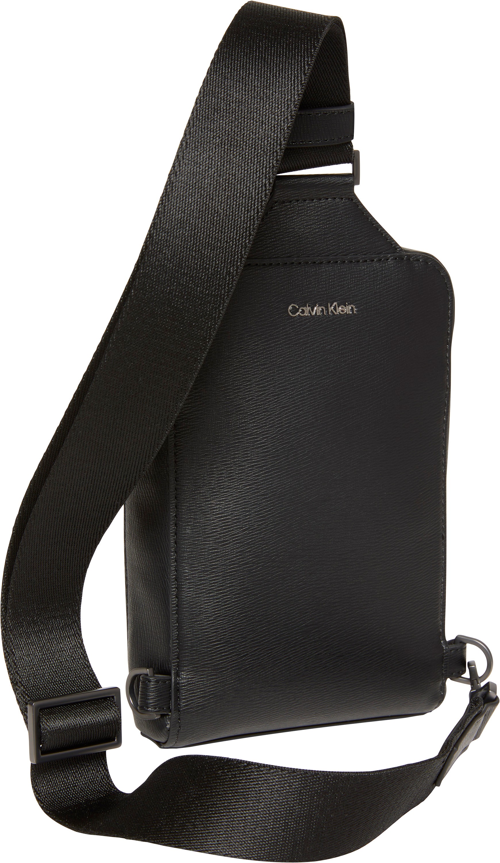 Ανδρικό Τσαντάκι Calvin klein Emblem Hw Sling LV04D3292G-UB1 Μαύρο