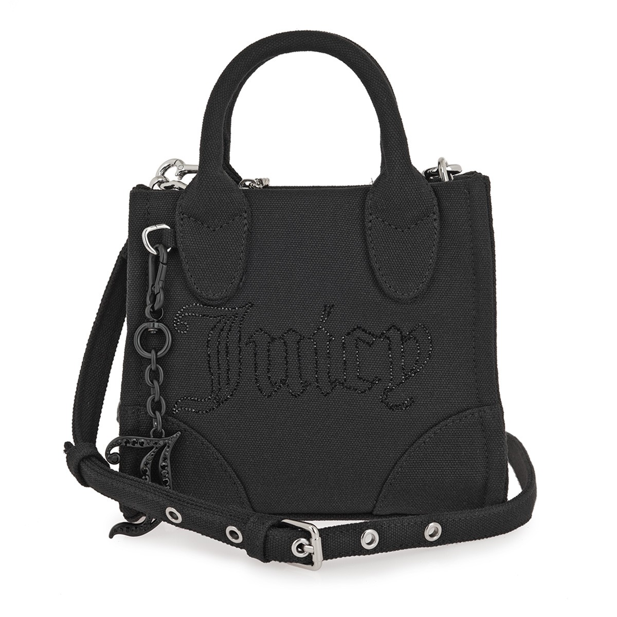Γυναικεία Τσάντα Juicy Couture Iris Strass Logo BEJ3J9907WCO000 Μαύρη