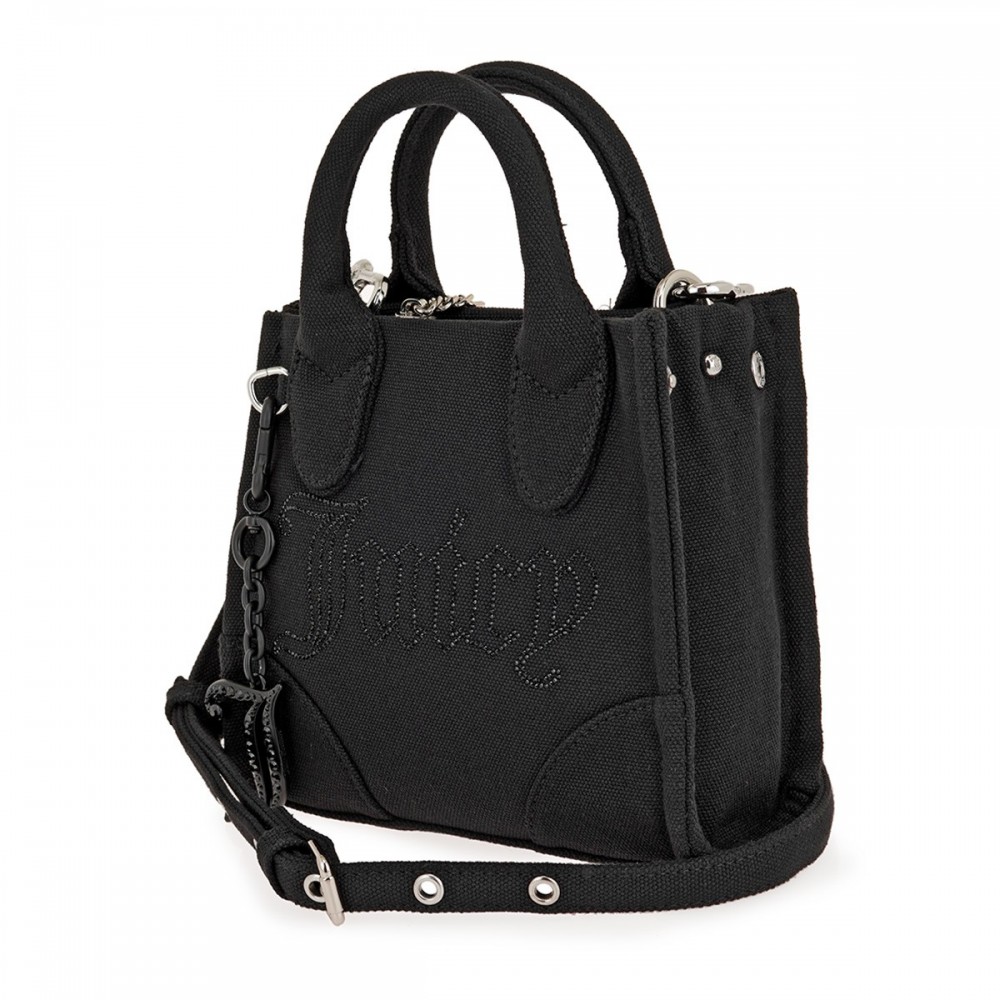 Γυναικεία Τσάντα Juicy Couture Iris Strass Logo BEJ3J9907WCO000 Μαύρη