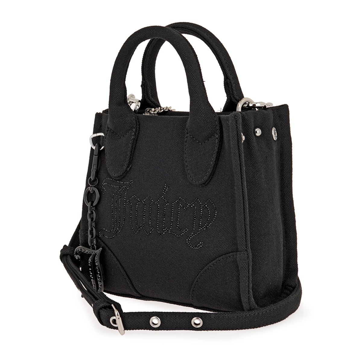 Γυναικεία Τσάντα Juicy Couture Iris Strass Logo BEJ3J9907WCO000 Μαύρη