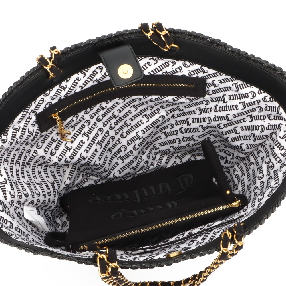 Women Bag Juicy Couture Alma Beach Basket Bag BEJ3J9952WXZ000 Black