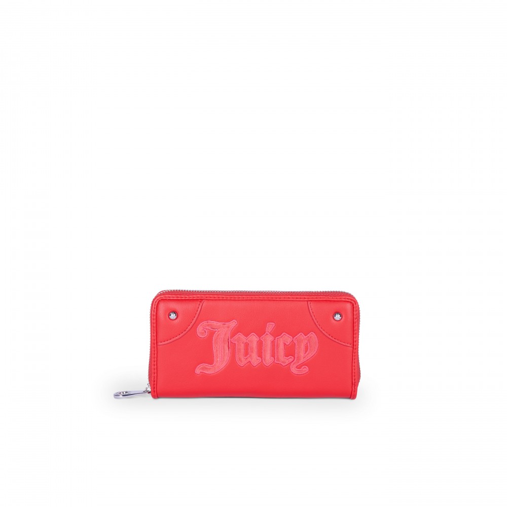 Women Wallet Juicy Couture Candy L. Zip Wallet WEJ3J9985WVPLY1 Red