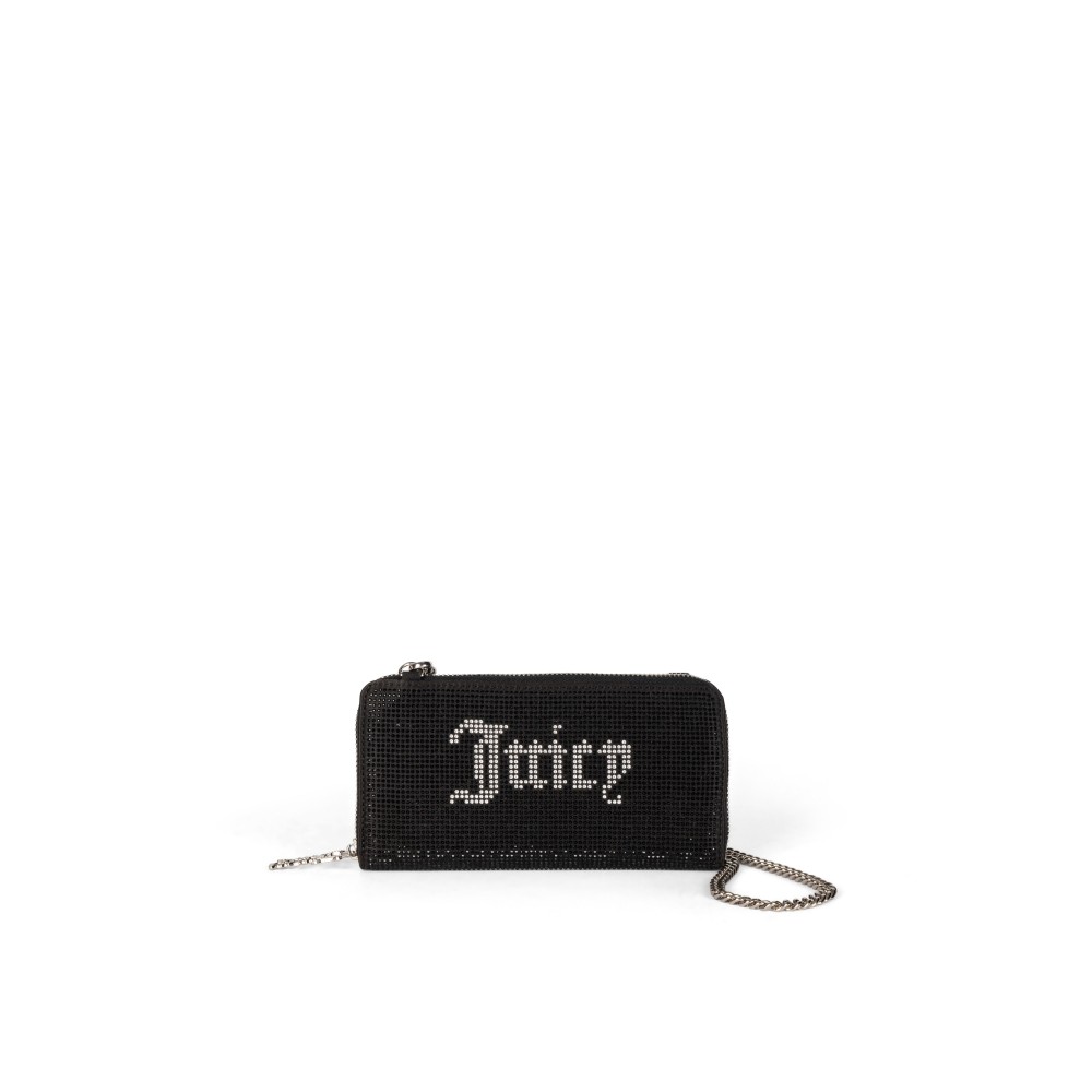 Γυναικείo Πορτοφόλι Juicy Couture Mia L. Zip Wallet BEJ1M7785WPO000 Μαύρο