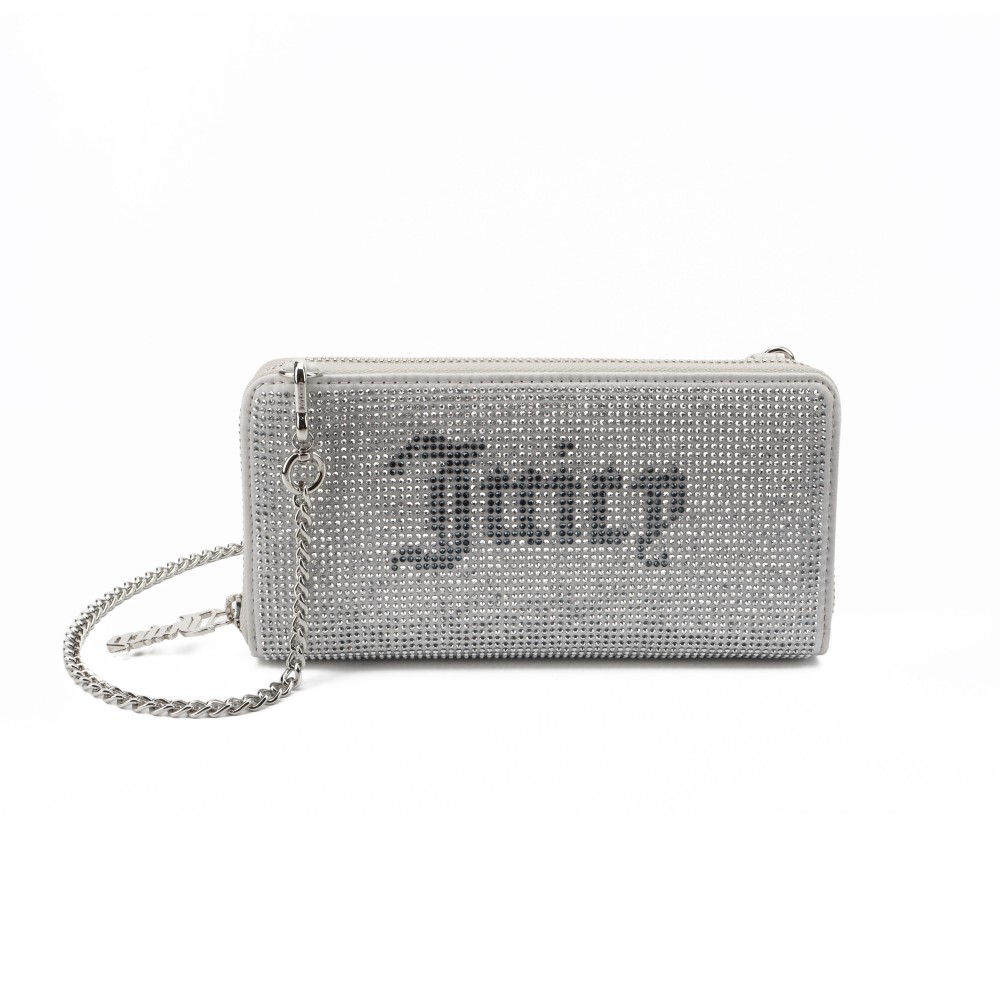 Women Wallet Juicy Couture Mia L. Zip Wallet BEJ1M7785WPO000 Silver