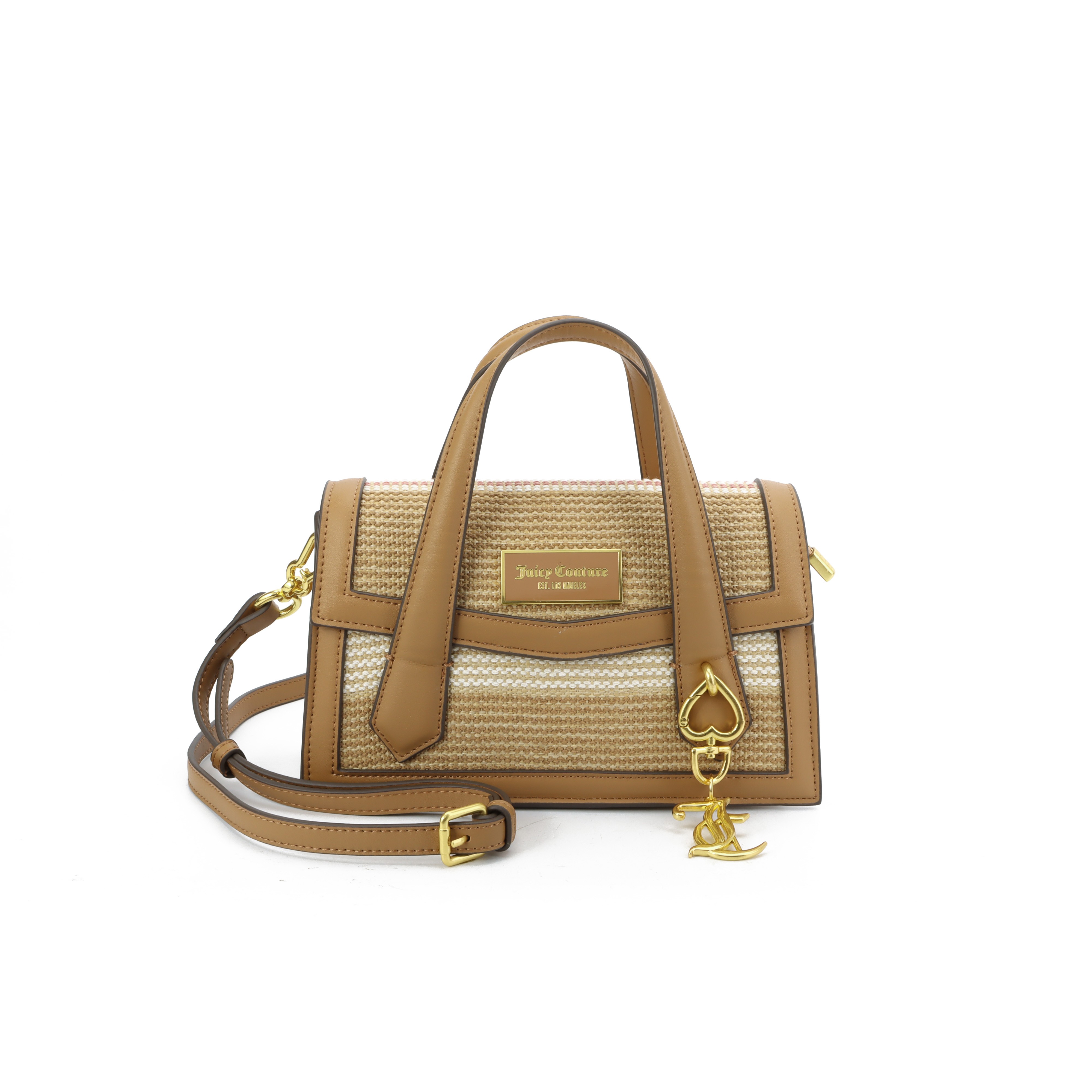 Γυναικεία Τσάντα Juicy Couture Lily Straw S. D. Handle BEJ3J999MWZCA77 Kαμηλό