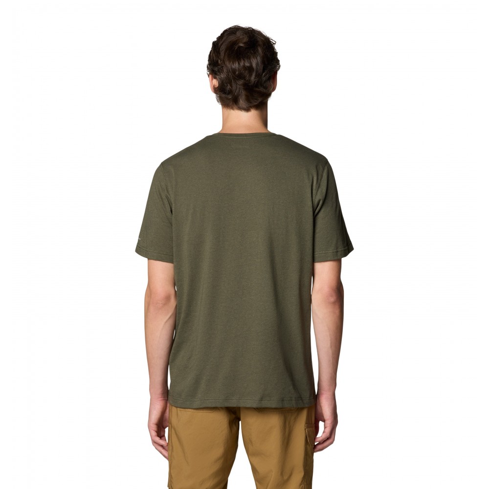 Ανδρική Μπλούζα Columbia Thistletown Hills™ Short Sleeve 1990751-366 Χακί