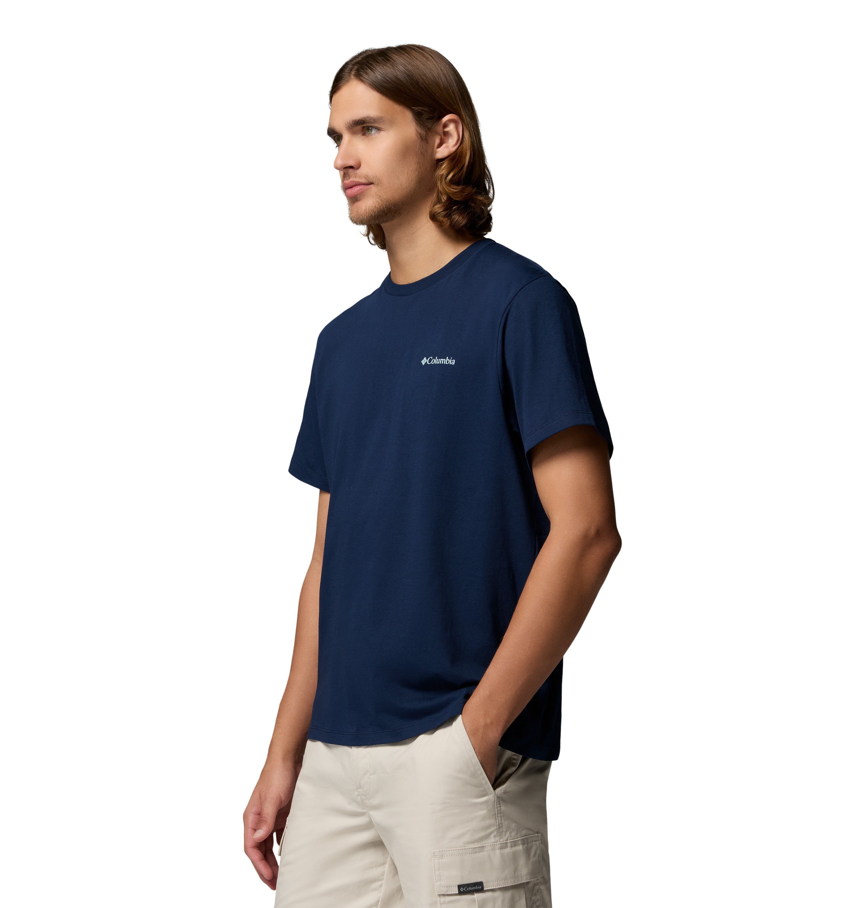 Ανδρική Μπλούζα Columbia CSC™ Logo Back Tee 2155011-464 Μπλε