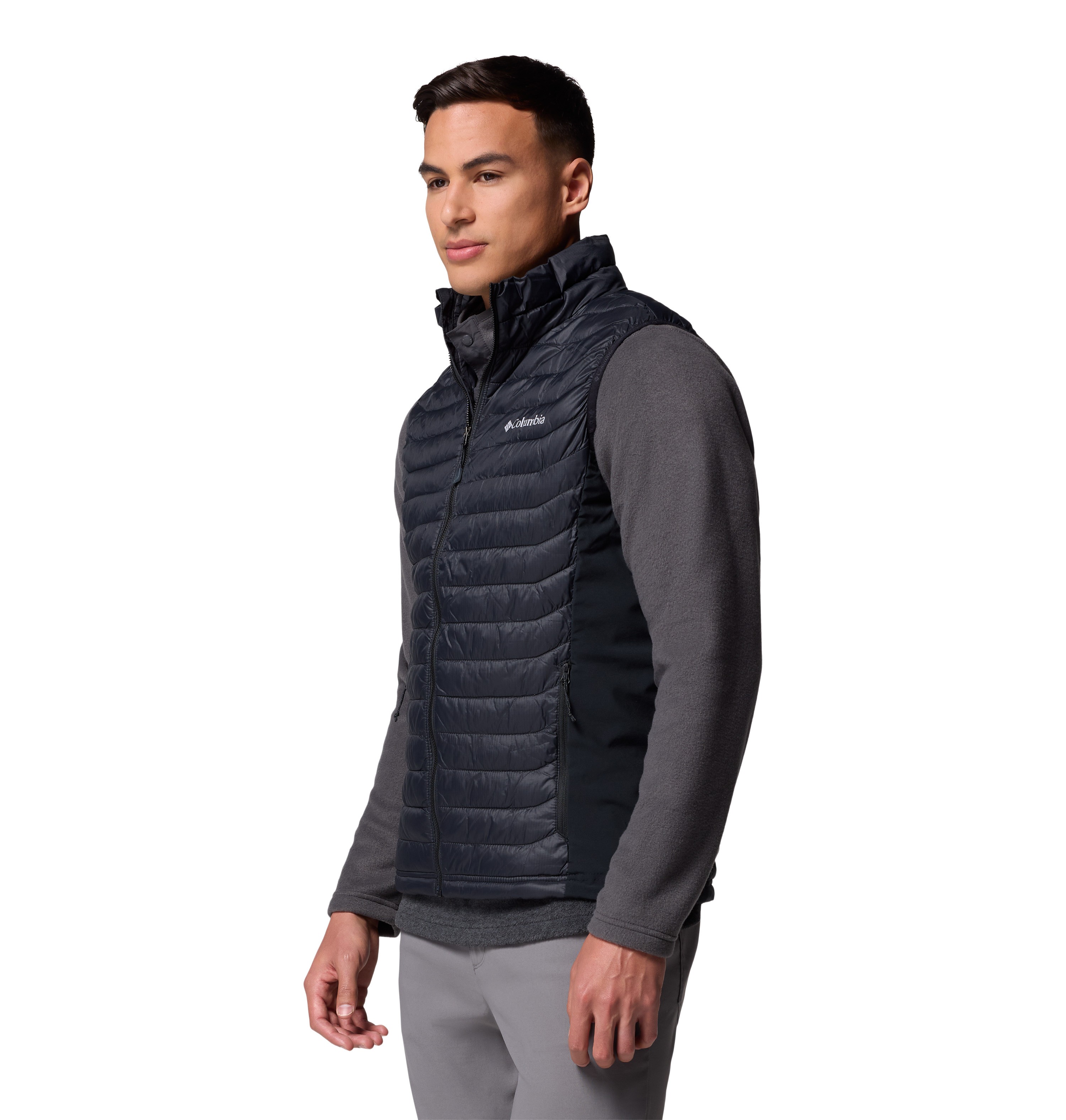 Ανδρικό Γιλέκο Columbia Powder Pass™ Hybrid Vest 2126111-010 Μαύρο