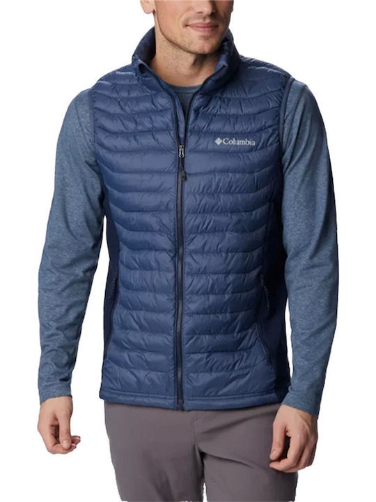 Ανδρικό Γιλέκο Columbia Powder Pass™ Hybrid Vest 2126111-478 Μπλε