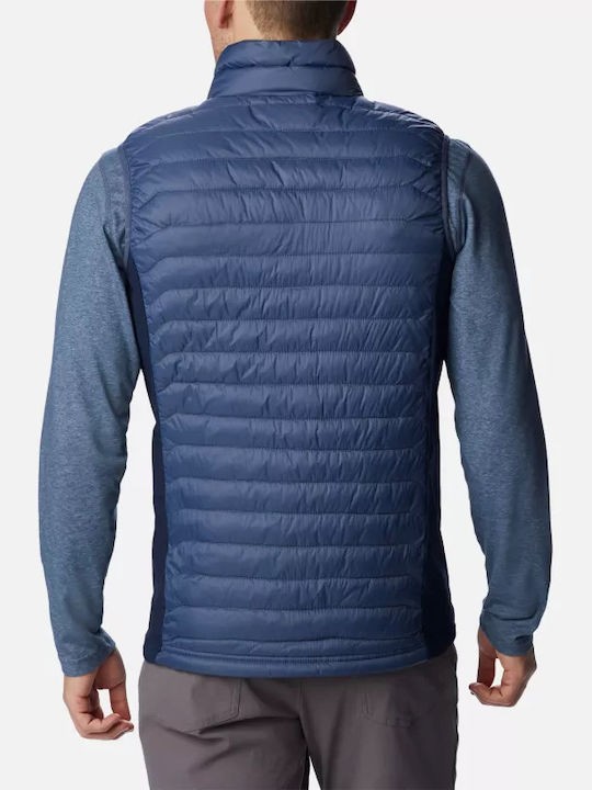 Ανδρικό Γιλέκο Columbia Powder Pass™ Hybrid Vest 2126111-478 Μπλε