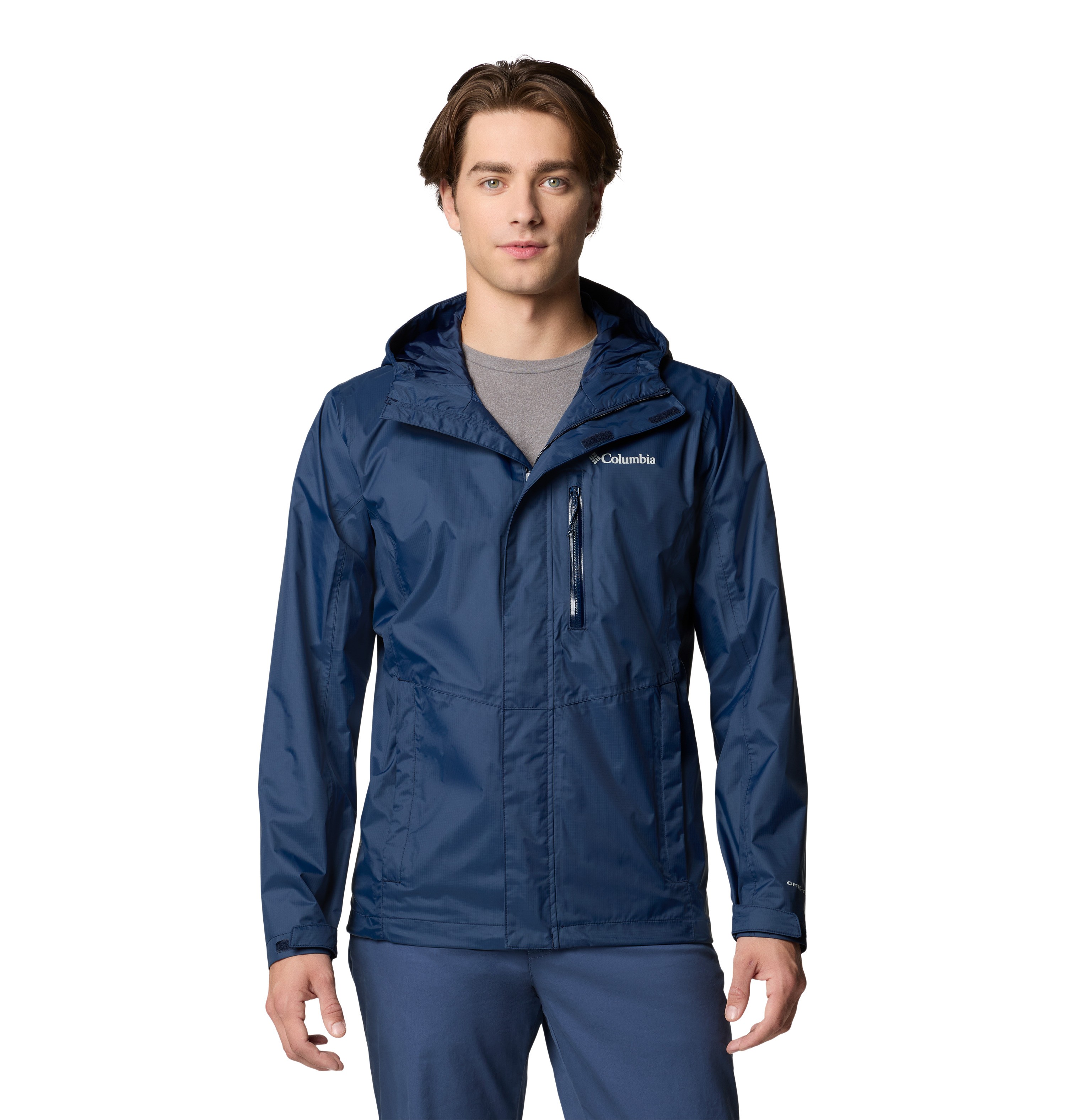 Ανδρικό Μπουφαν Columbia Pouring Adventure™ III Jacket  2117171-464 Μπλέ