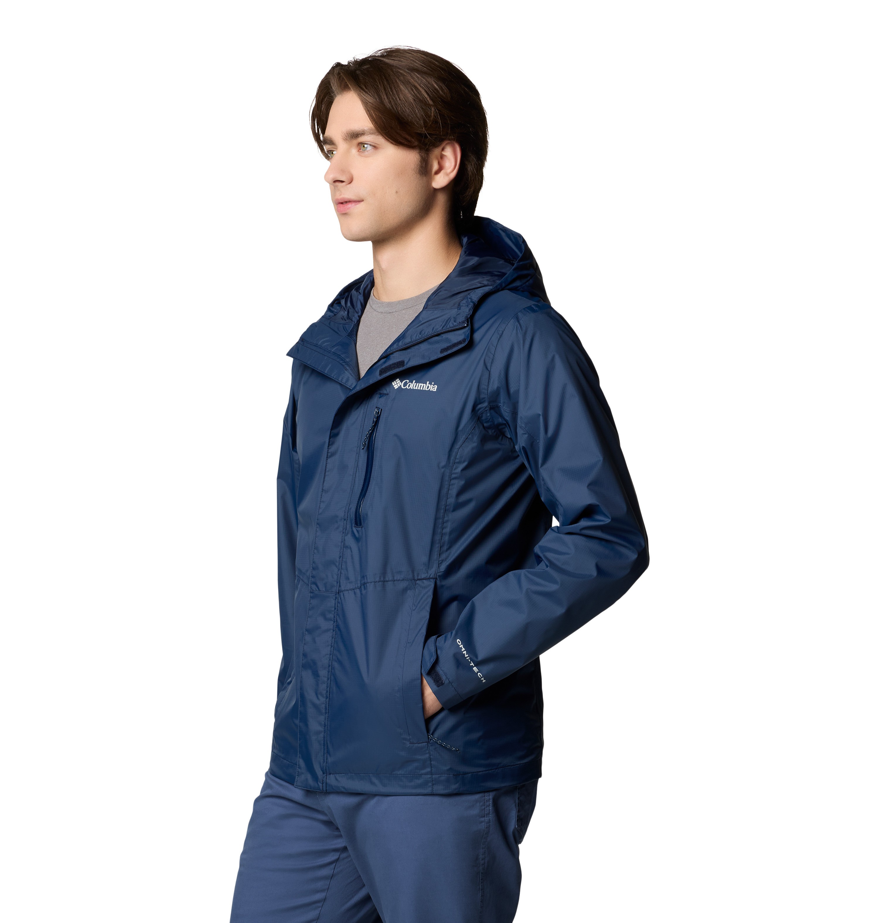 Ανδρικό Μπουφαν Columbia Pouring Adventure™ III Jacket  2117171-464 Μπλέ