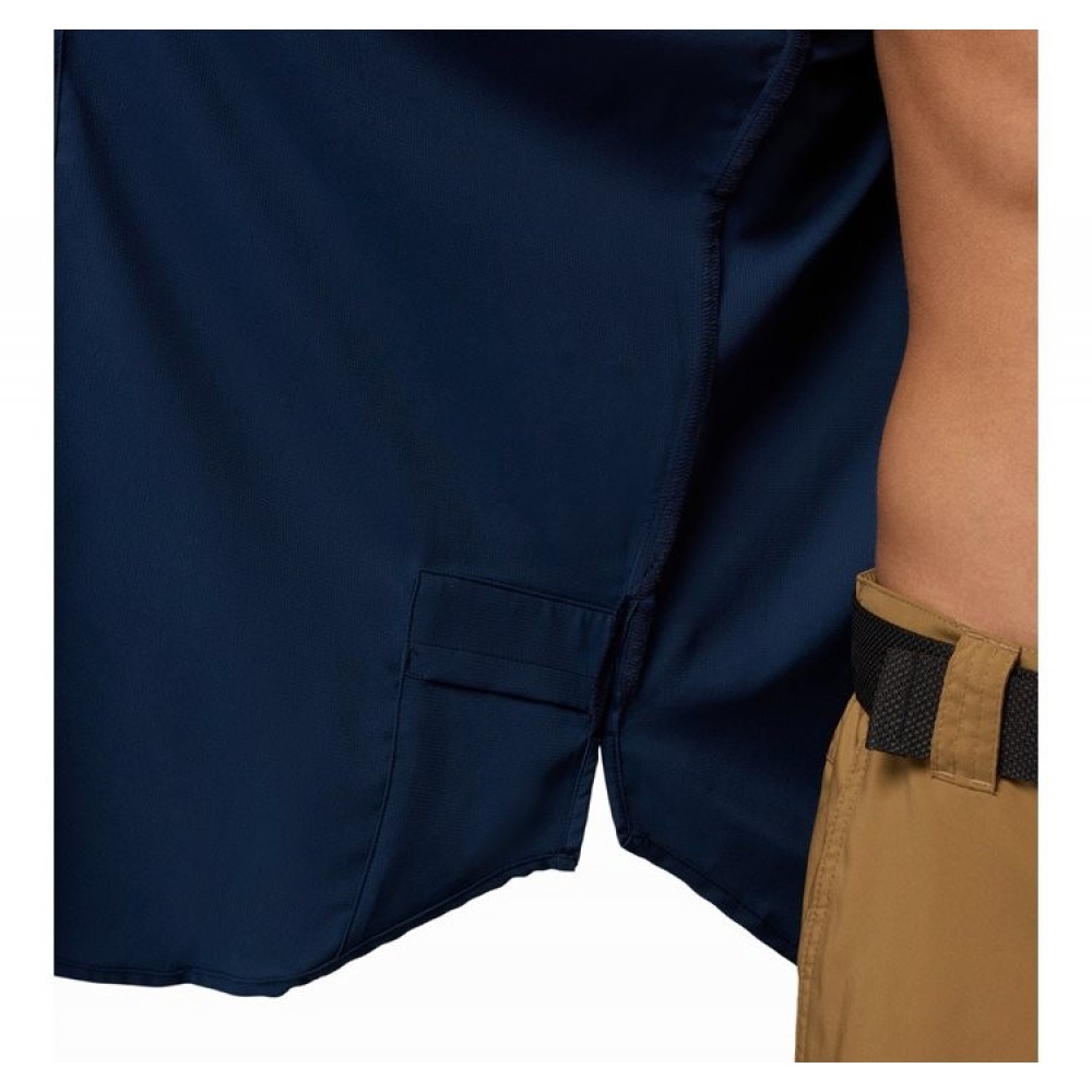 Ανδρικό Πουκάμισο Columbia Silver Ridge™ Utility II SS Shirt 2157323-464 Μπλε