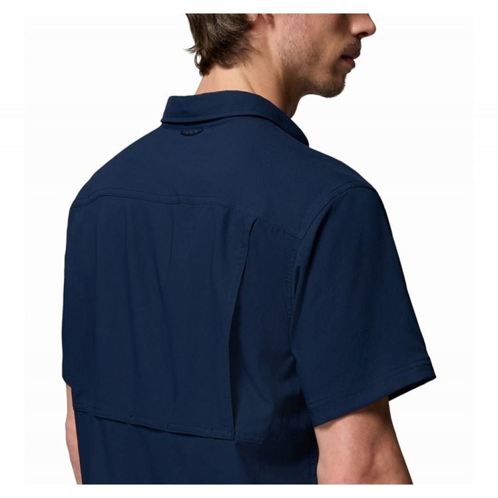 Ανδρικό Πουκάμισο Columbia Silver Ridge™ Utility II SS Shirt 2157323-464 Μπλε