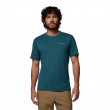 Men's Columbia Parsons Point™ SS Back Graphic Tee 2165081-429 Everblue Heather, Splatter Gem