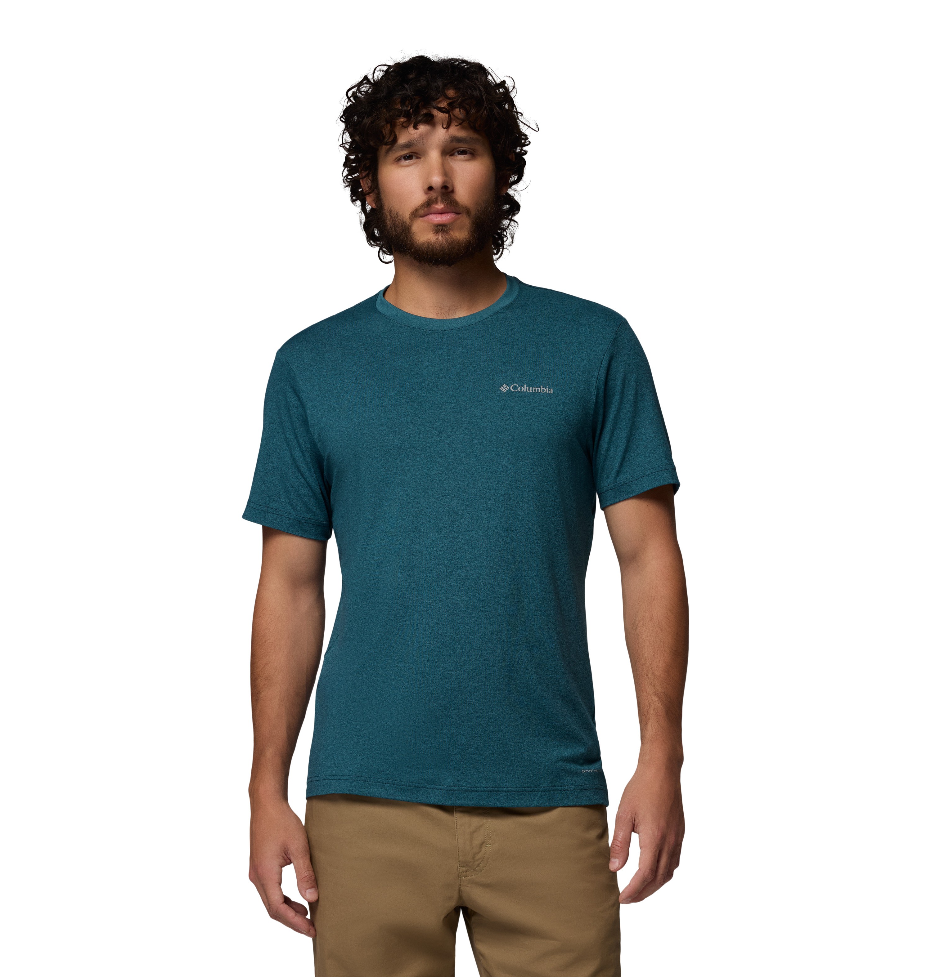 Men's Columbia Parsons Point™ SS Back Graphic Tee 2165081-429 Everblue Heather, Splatter Gem