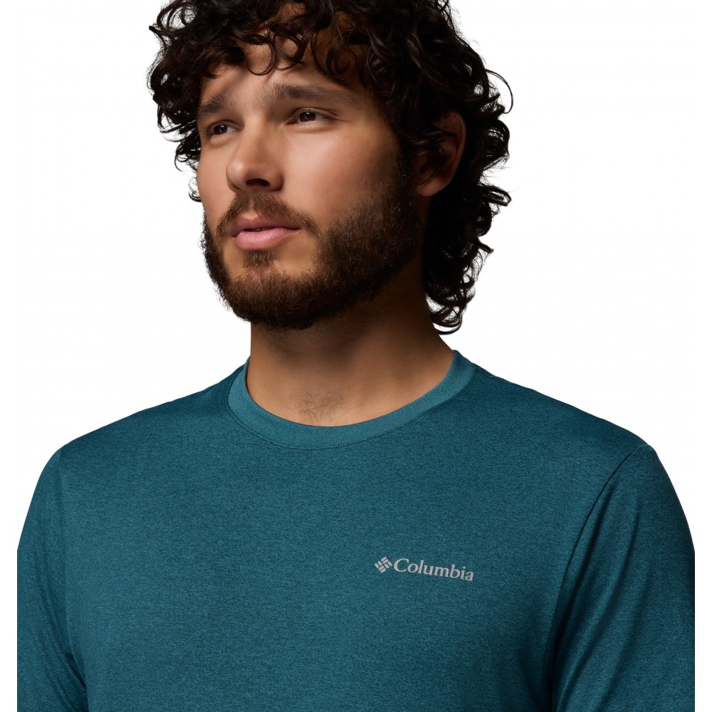 Men's Columbia Parsons Point™ SS Back Graphic Tee 2165081-429 Everblue Heather, Splatter Gem
