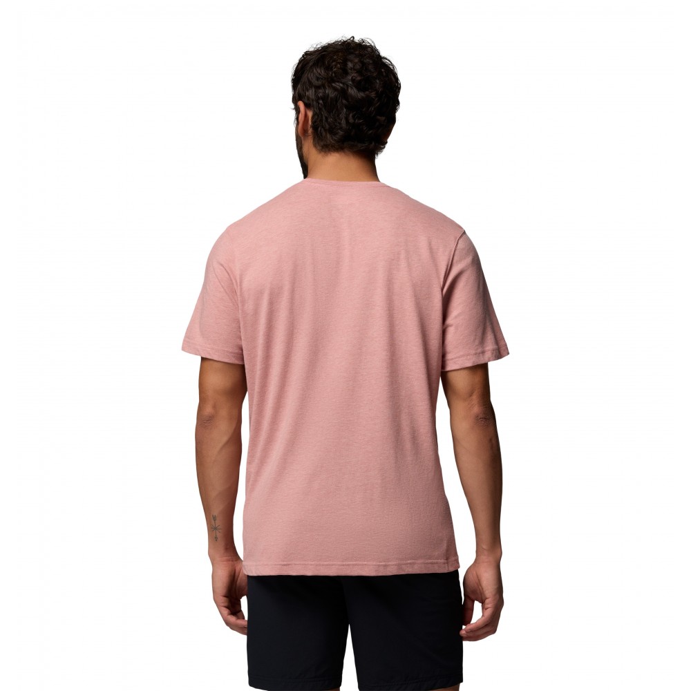 Men's Columbia Thistletown Hills™ Short Sleeve 1990751-643 Washed Red, Heather
