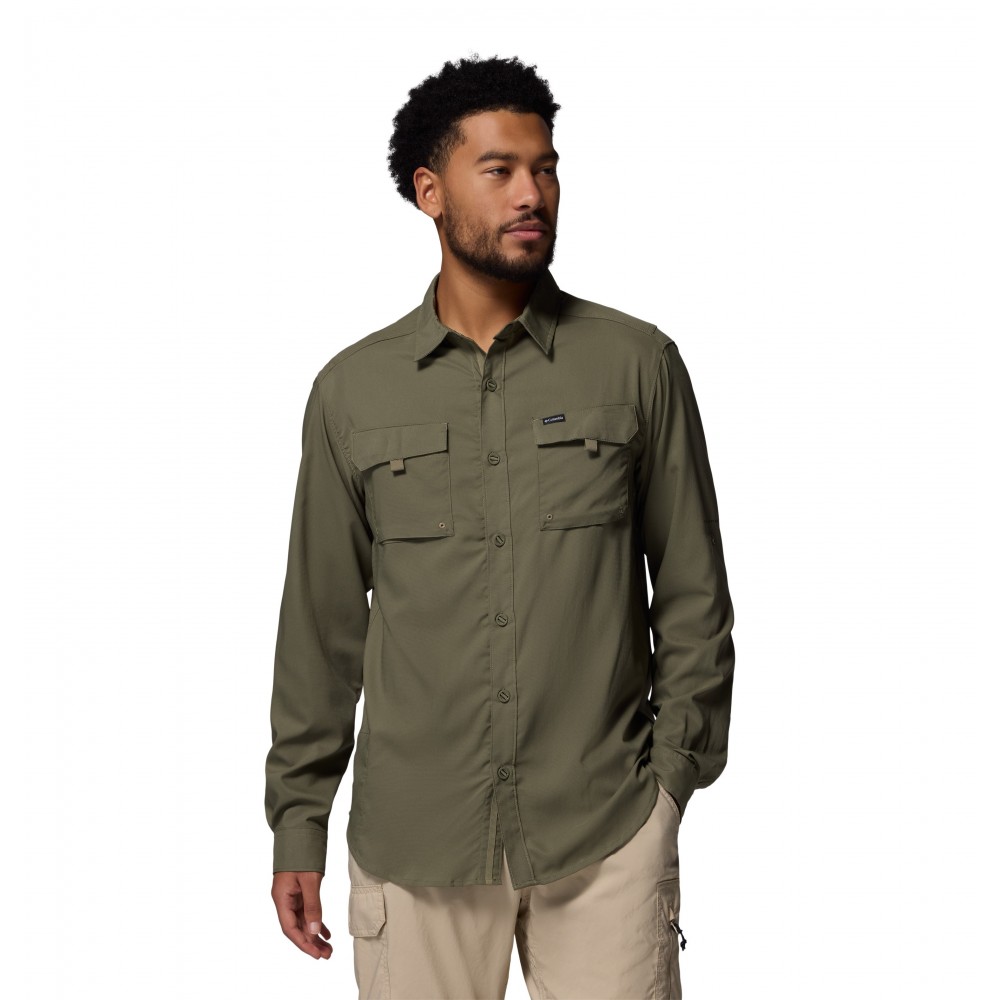 Ανδρικό Πουκάμισο Columbia Silver Ridge™ Utility II LS Shirt 2157293-397 Χακί