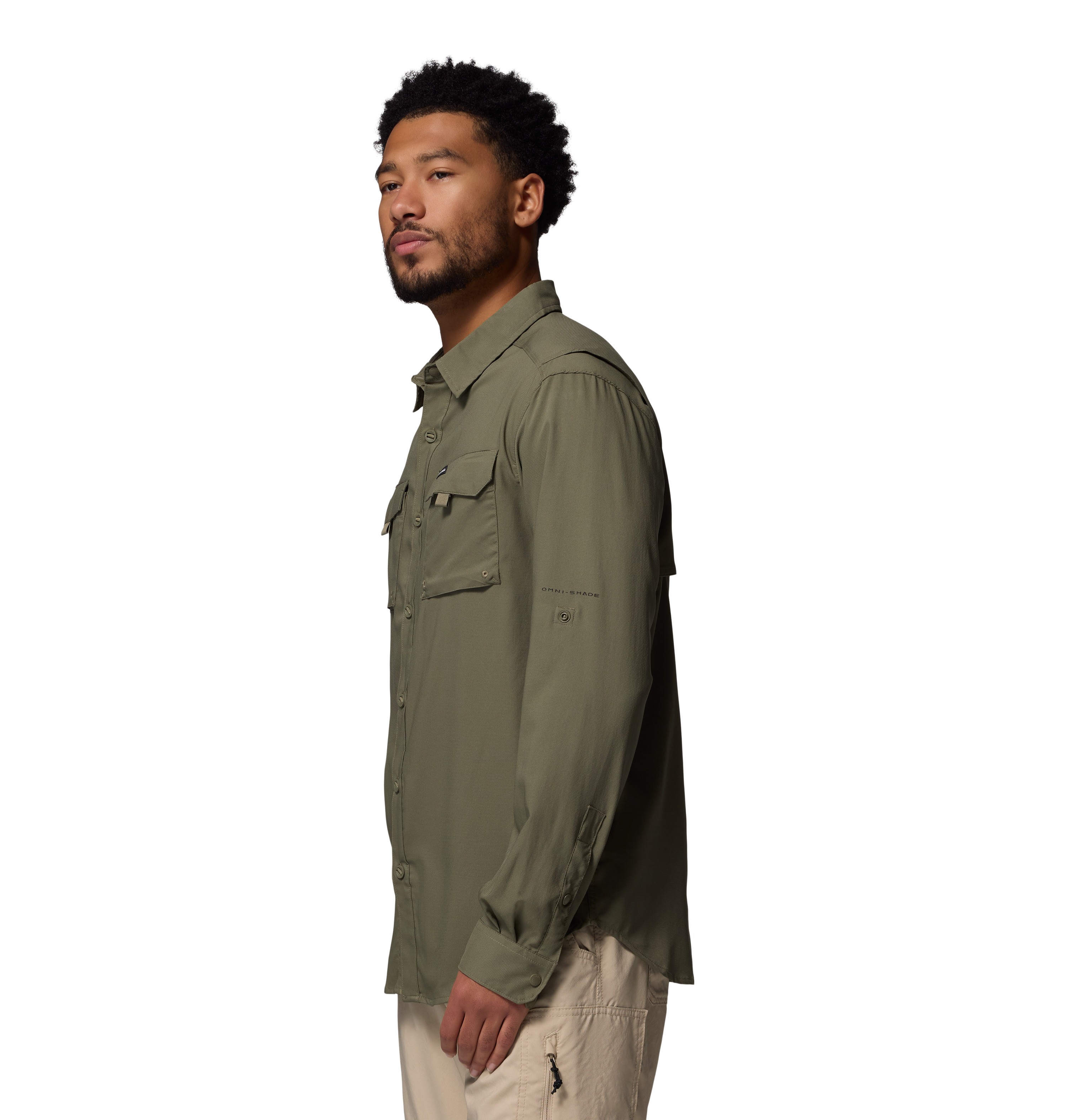 Ανδρικό Πουκάμισο Columbia Silver Ridge™ Utility II LS Shirt 2157293-397 Χακί