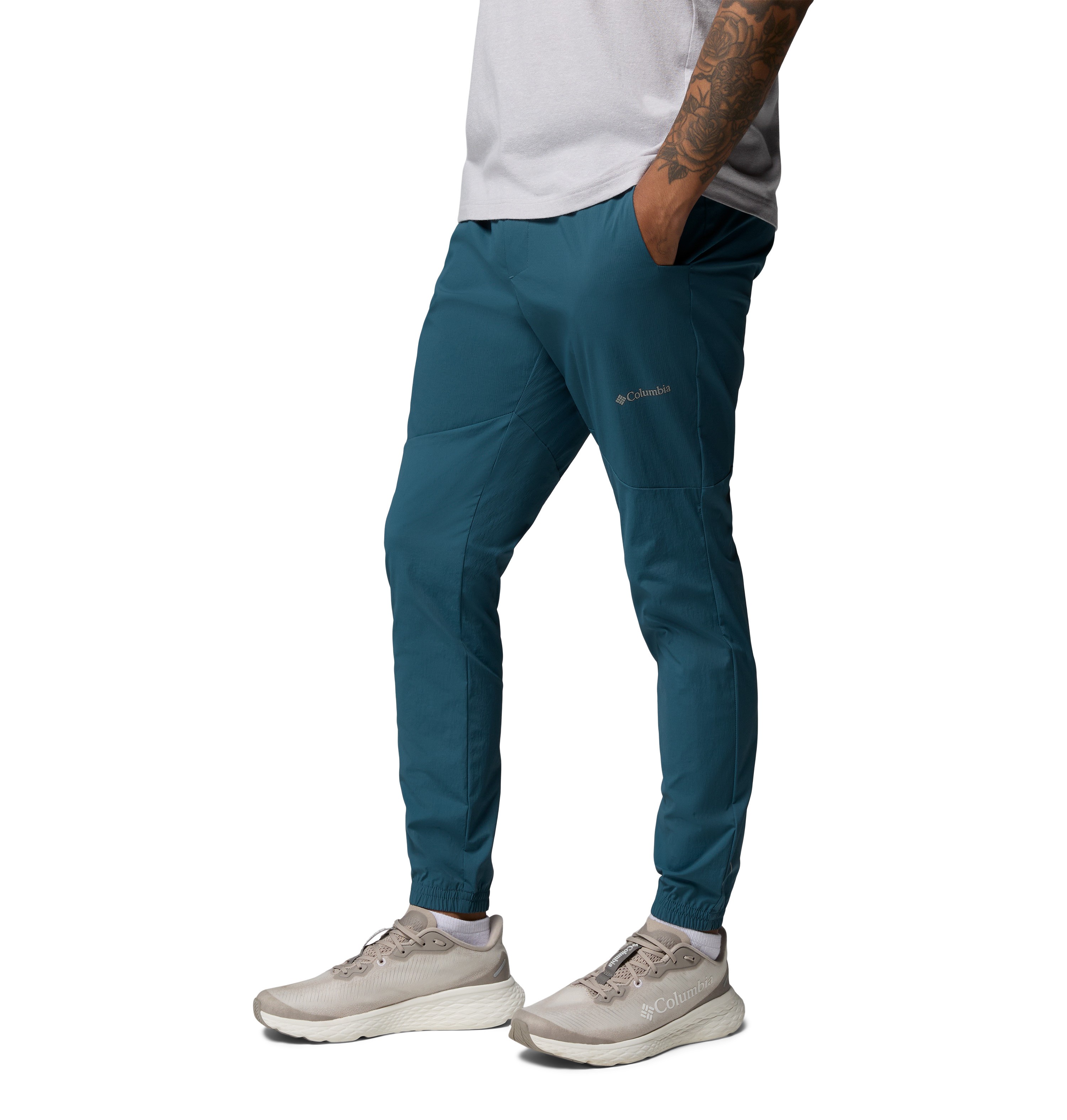 Ανδρικό Παντελόνι Columbia Tech™ Wind Pant 2095673-429 Πετρόλ