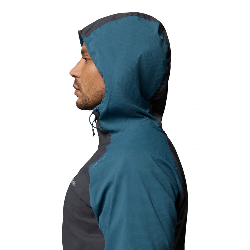 Ανδρικό Μπουφαν Columbia Tech™ II Wind Full Zip 2160521-429 Πετρόλ