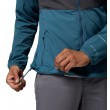 Ανδρικό Μπουφαν Columbia Tech™ II Wind Full Zip 2160521-429 Πετρόλ