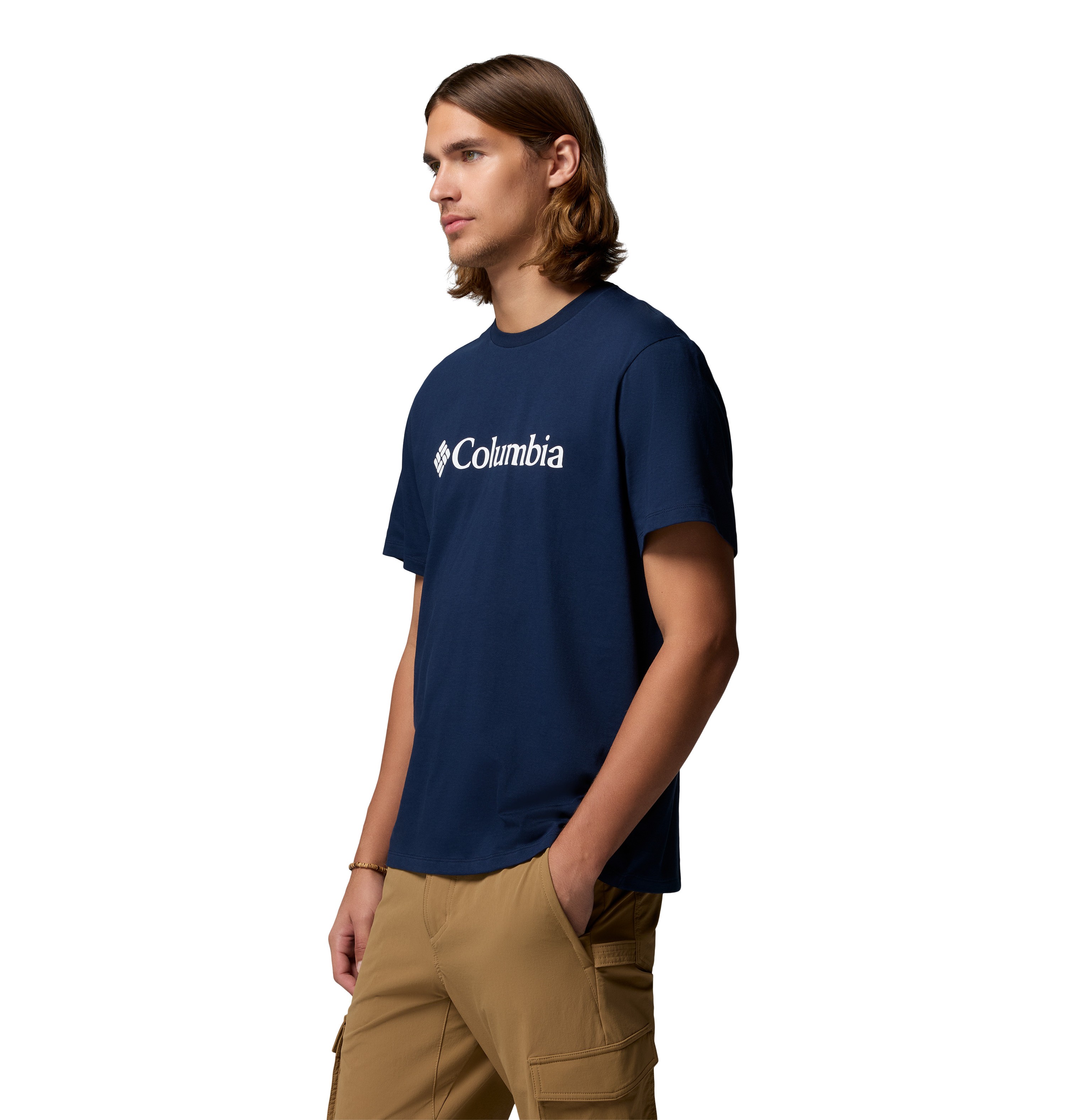 Men's Columbia CSC Basic Logo™ Tee 2155001-464 Collegiate Navy Gem Columbia