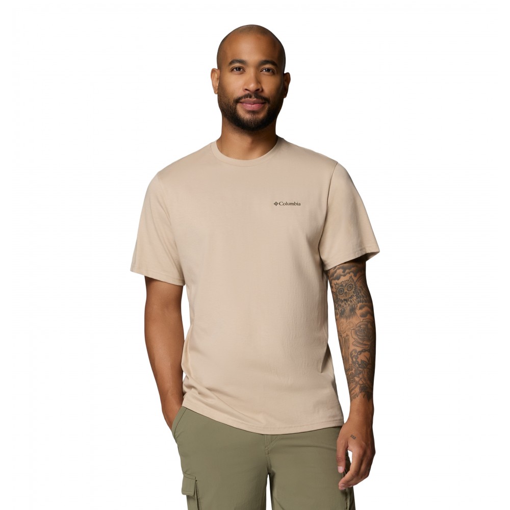 Ανδρική Μπλούζα Columbia CSC™ Outdoor Back Graphic Tee 2155021-271 Μπεζ