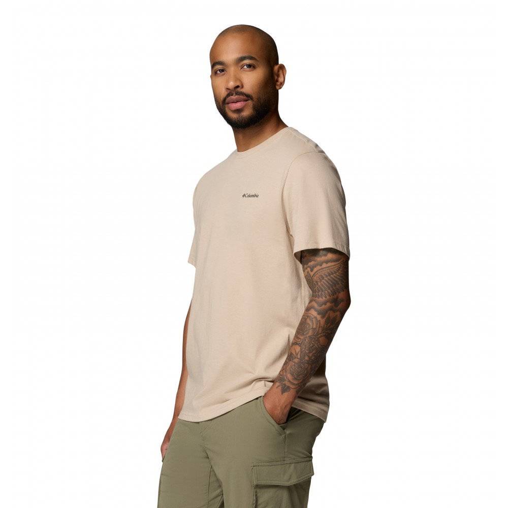 Ανδρική Μπλούζα Columbia CSC™ Outdoor Back Graphic Tee 2155021-271 Μπεζ