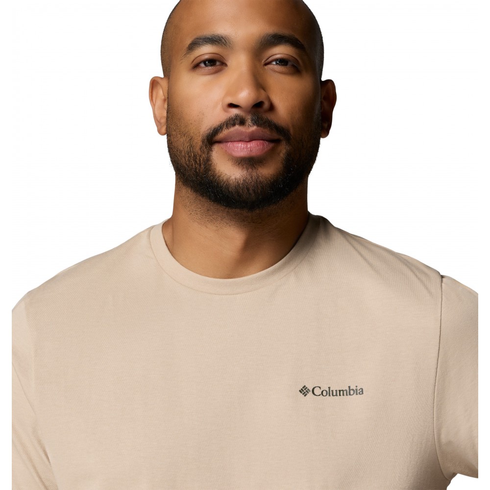 Ανδρική Μπλούζα Columbia CSC™ Outdoor Back Graphic Tee 2155021-271 Μπεζ