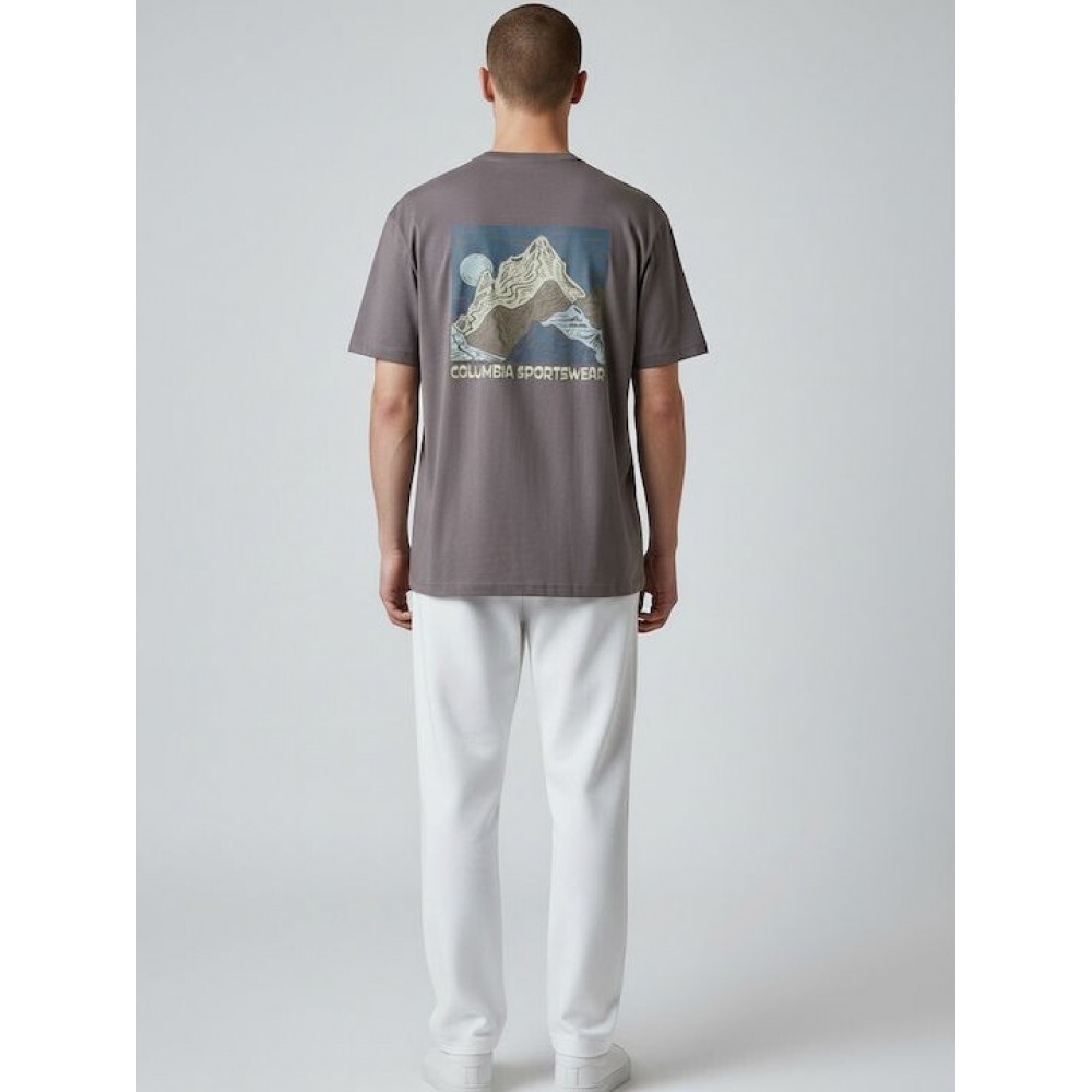Ανδρική Μπλούζα Columbia CSC™ Outdoor Back Graphic Tee 2155021-023 Γκρι