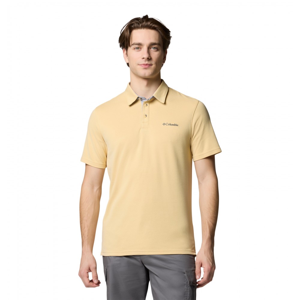 Ανδρικό Μπλουζάκι Polo Columbia Nelson Point Polo ΕΟ0035-715 Κίτρινο