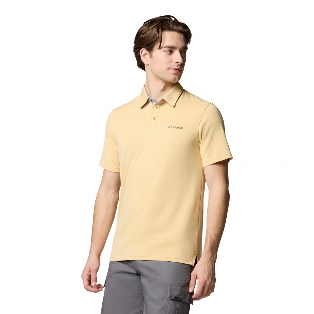 Ανδρικό Μπλουζάκι Polo Columbia Nelson Point Polo ΕΟ0035-715 Κίτρινο