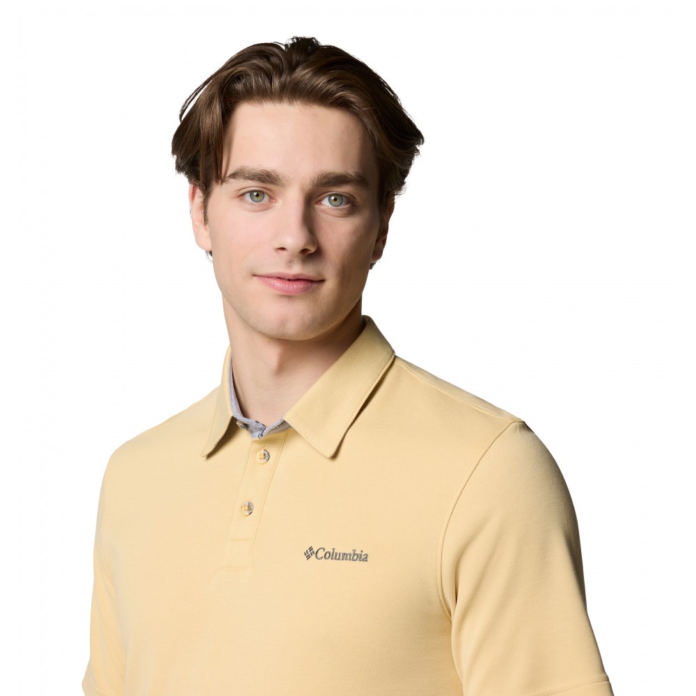 Ανδρικό Μπλουζάκι Polo Columbia Nelson Point Polo ΕΟ0035-715 Κίτρινο