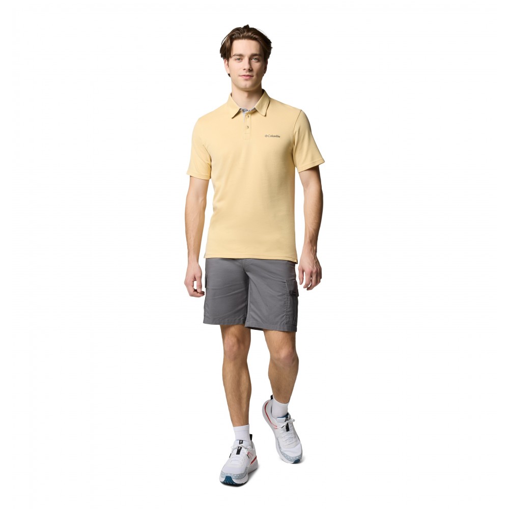 Ανδρικό Μπλουζάκι Polo Columbia Nelson Point Polo ΕΟ0035-715 Κίτρινο