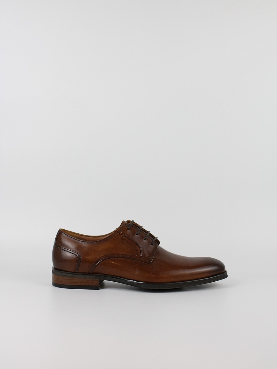 Ανδρικό Derby Renato Garini W515W0291532 Κονιάκ