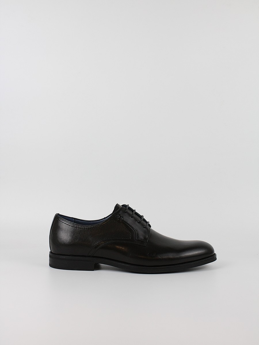 Ανδρικό Derby Renato Garini W515W3111002 Μαύρο