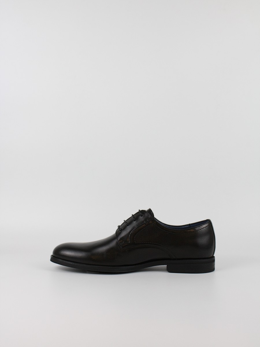 Ανδρικό Derby Renato Garini W515W3111002 Μαύρο