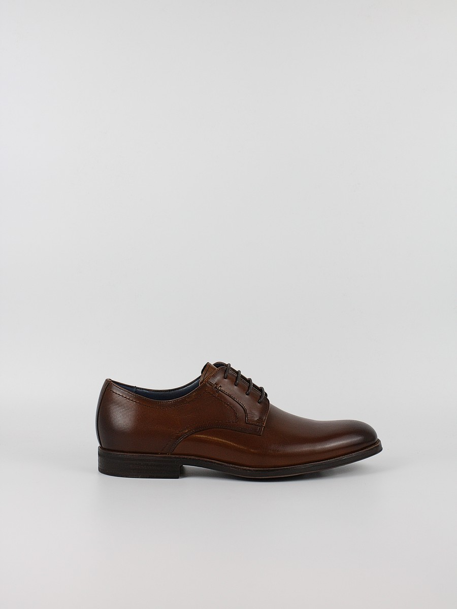 Ανδρικό Derby Renato Garini W515W3111532 Κονιάκ