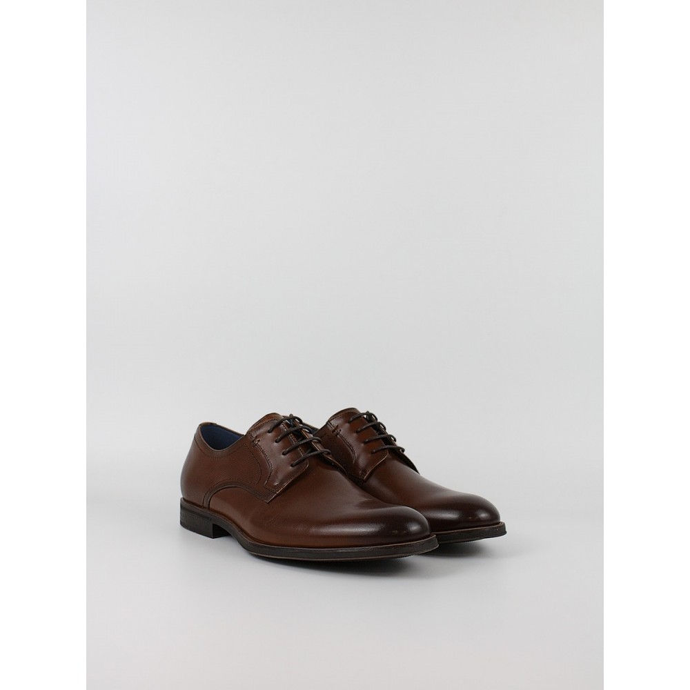 Ανδρικό Derby Renato Garini W515W3111532 Κονιάκ