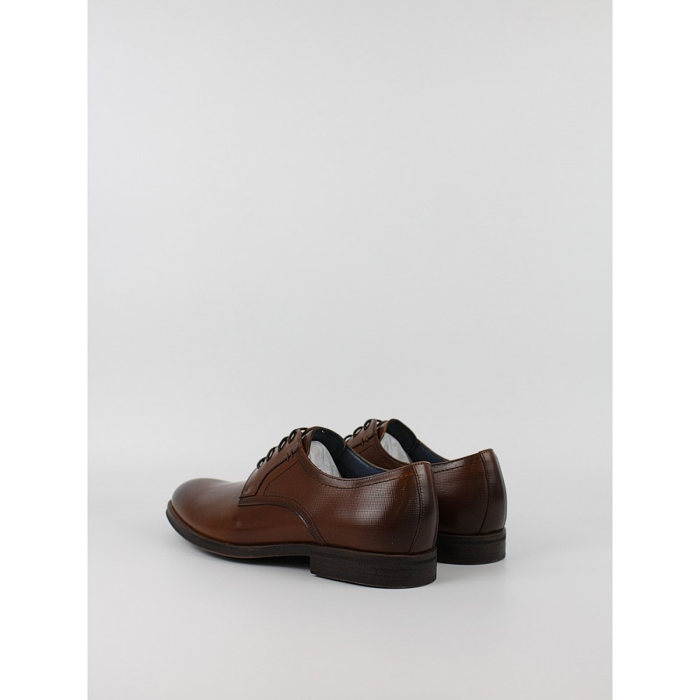 Ανδρικό Derby Renato Garini W515W3111532 Κονιάκ